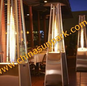 Terrace pyramid patio heater