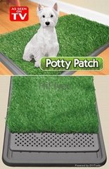 Pup-Head Portable Dog Potty As Seen On TV Potty Patch Mat