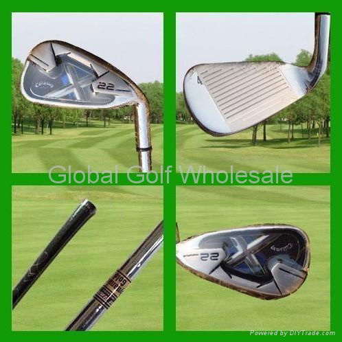 golf wholesale-Callaway X 22 Irons set free shipping 2