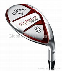 golf wholesale Newest model Callaway Diablo Edge Hybrid free shipping