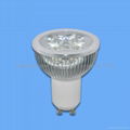 4W GU10 base LED spot light