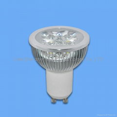 4W GU10 base LED spot light