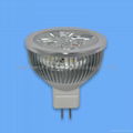 4X1W high power MR16 base LED spot light 1