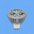 3X1W MR16 base high power LED spot light