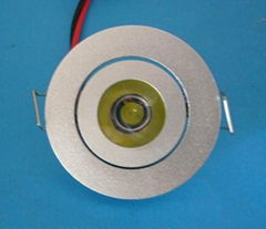 led downlight 1*1W