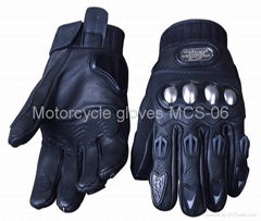 Leather Racing Glove MCS-06