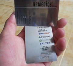 Steel Stainless Card