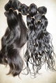 machine made indian hair weft  5