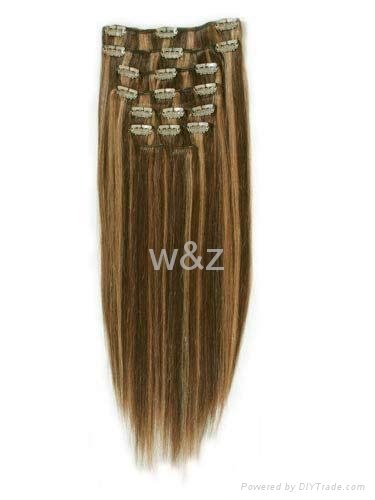 100% indian remy hair extension  3