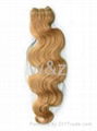 100% indian remy hair extension  5