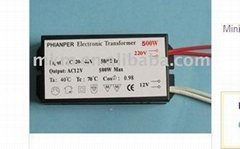 500W/12V Lighting Electronic Transformer