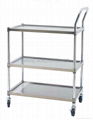 Stainless Steel Kitchen Trolley