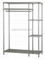 45120 Wire Rack Wardrobe(Size: D46XW122XH180CM) 1