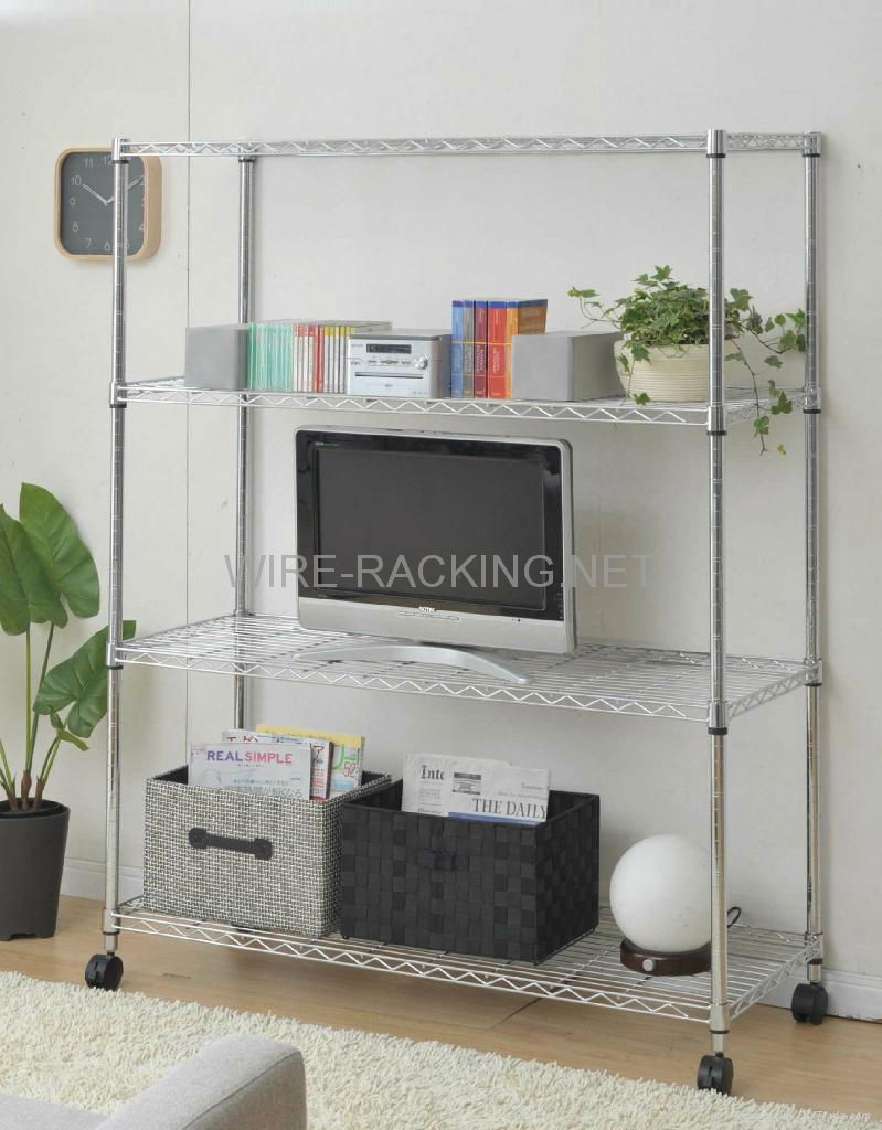 Medium Duty Wire Rack(Size: D46XW122XH150CM)