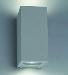 aluminum 2*(3*1w) EXTERIOR wall lights