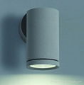 2*(3*1w) power LED outdoor wall light