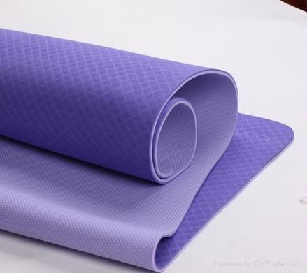 Yoga TPE mat with factory price 2