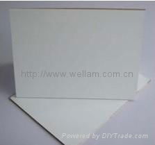 Melamine backup board