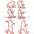 Humans Evolution Silly Bandz  1