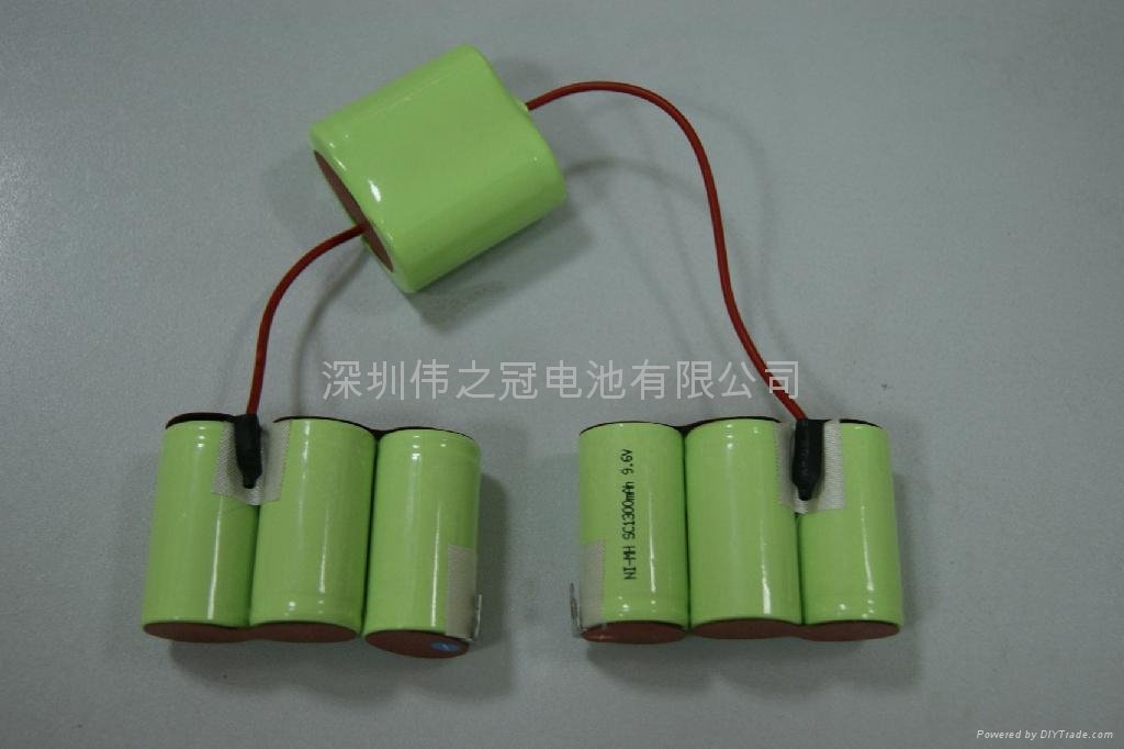 深圳家用吸尘器电池SC1300-9.6V