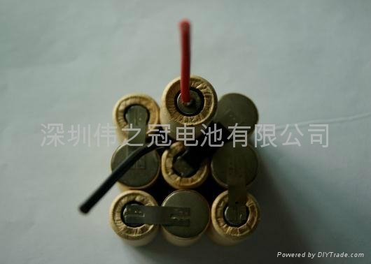 深圳伟之冠镍氢直流电动工具电池SC3000-14.4V