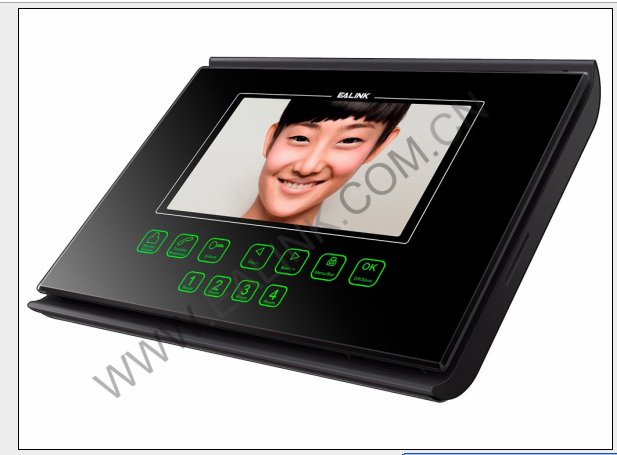 EK-M18 7 inch color TFT screen with touch button.Villa video door phone