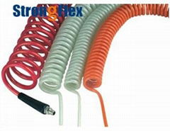 PU Braided Coil Hose