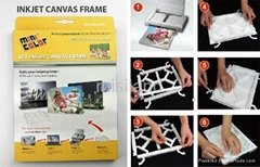 DIY inkjet canvas frame