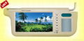 8 car sun visor monitor with MP4/MP5(option)