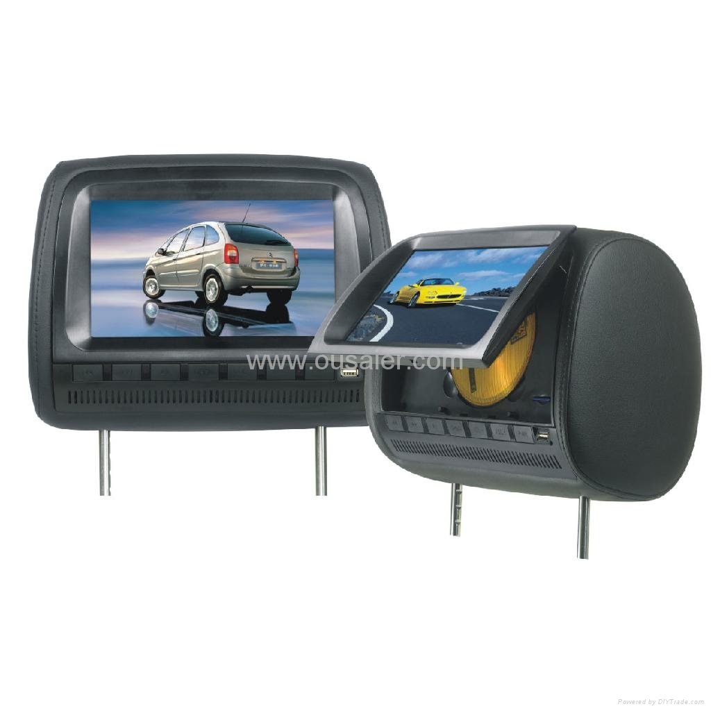9 inch headrest car dvd player  2