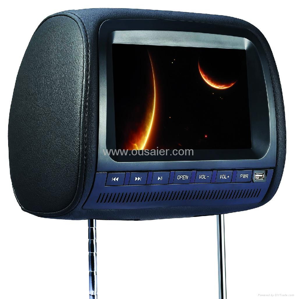 9 inch headrest car dvd player  3