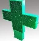 Outdoor P20mm Programmable LED Cross