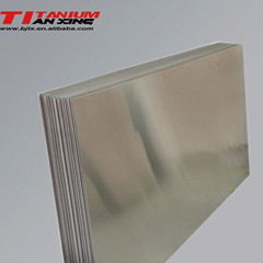 Titanium sheet for plate heat exchanger