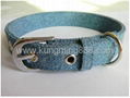 Jean dog collar 2