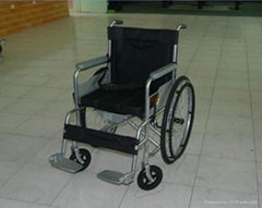 噴塗座便輪椅