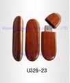 DIY wooden USB Flash disk in 2 colors  3