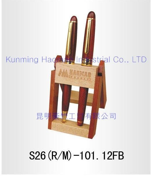 factory outlet wooden pen stand  wholesale 