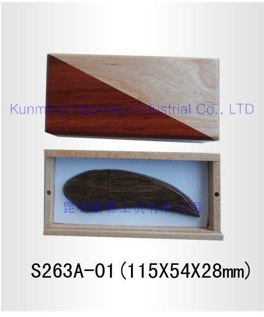 wholesale wooden boxes for USB flash disk 2