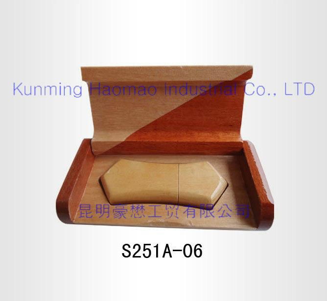 wholesale wooden boxes for USB flash disk 3