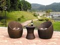 Hot sell swivel garden chair coffe table outdoor furnitureLD2136