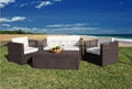 Outdoor PE rattan Sofa 3