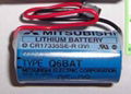 批發原裝進口三菱PLC鋰電池Q6BAT，A6BAT，
