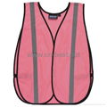 pink safety vest