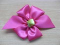 big single sided satin ribbon bow for