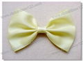 single faced satin ribbon bow tie 2