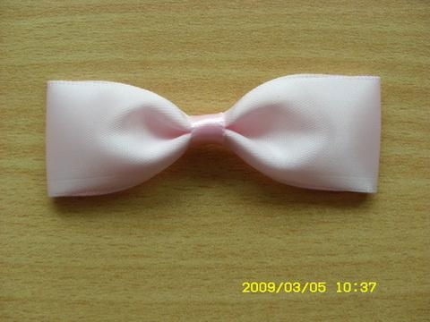single faced satin ribbon bow tie 4