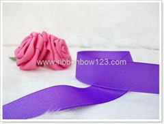 purple grosgrain ribbon for wedding decoration