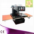 Pneumatic Double Location Heat press machine