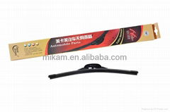 Frameless flat wiper blade