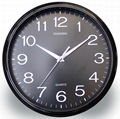 12" Plastic quartz wall clock  5